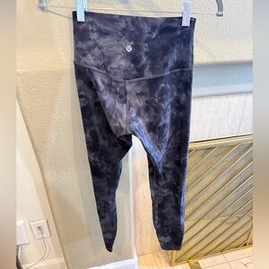 lululemon align women’s size 4 - dye pitch grey graphite